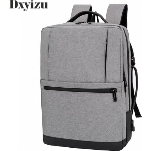 2020 Mens Anti-theft 14 15.6" inch Laptop Backpack USB Charging Waterproof Male Business Travel Back Pack Boys School Bagpacks