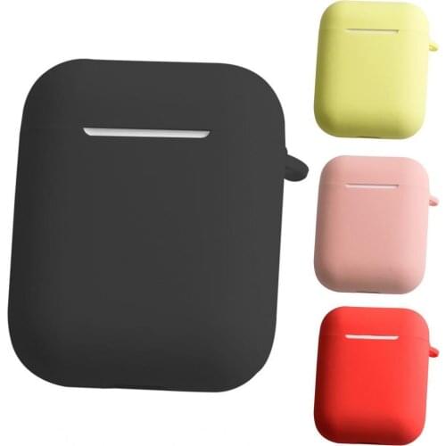 Anti-falling Anti-scratch Soft Silicone Earphone Protective Case for AirPods 1/2