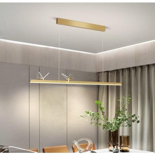 Nordic Dragonfly Butterfly Pendant Light Creative Bar Counter Bedroom Restaurant Rotating Kitchen Interior Lighting Decorations