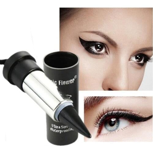 Eyeliner Cream Black Eye Liner Pen Natural Waterproof Eyes Tattoo Eyeliner Long Lasting Delineador De Ojo Brown Blue Eyes Makeup