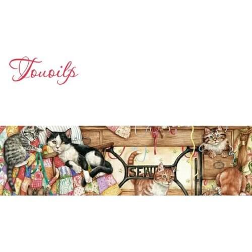 Drop shipping Full Square/Round Drill 5D DIY Diamond Painting "animal Cat " 3D Embroidery Cross Stitch 5D Home Decor Gift