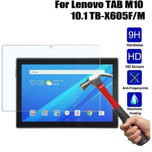 Tempered Glass Protective Film 9H LCD Screen Protector For Lenovo TAB M10 X605F TB-X605 10.1 inch Tablet