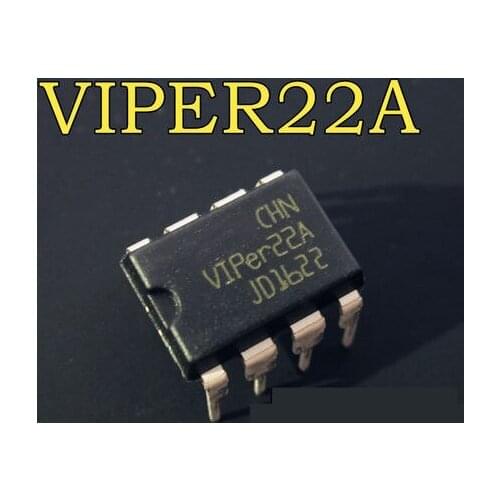 10pcs/lot VIPer22A DIP8 VIPer22 DIP