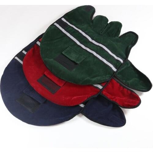 5 size autumn and winter warm big dog clothes gold hair Labrador large dog reflex with dog cotton coat