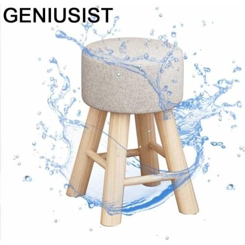 Cover Banquinho Storage Small Chair Taburete Almacenaje Footstool Change Shoes Tabouret Poef Sgabello Ottoman Foot Stool