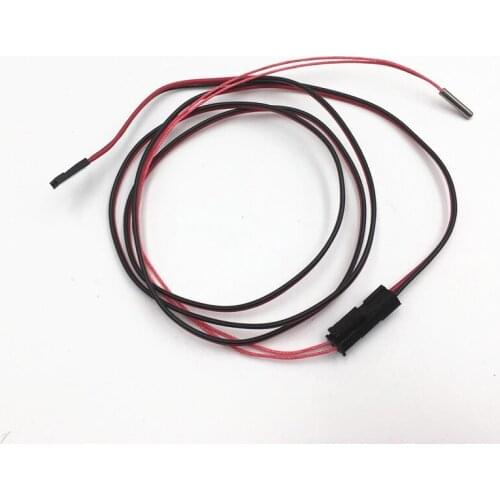 V6 PT100 Cartridge temperature sensor with extended cable wire for V6 HOTEND free shipping