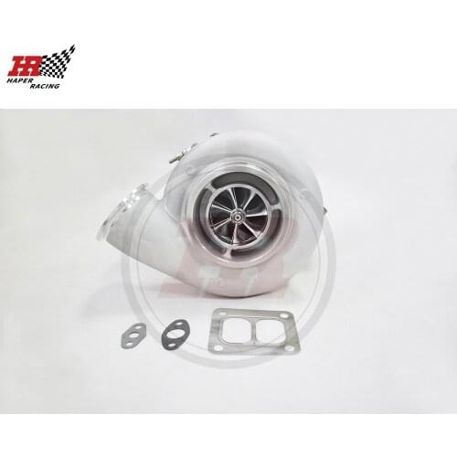 HP RACING S400 SX4-75 S475 Billet Compressor Wheel Turbo T4 Twin Scroll 1.10 A/R Turbocharge 550-1000HP 30-45 PSI
