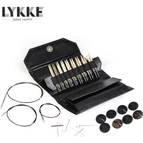 Lykke Driftwood 3.5" interchangeable Circular Knitting Needle Set