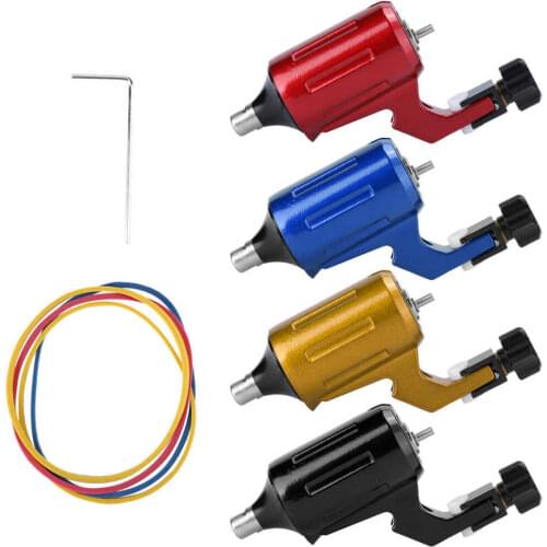 Adjustable Strong Motor Tattoo Machine Alloy Liner Shader Tattoo Machine RCA Interface 10V/10000rpm Rotating Rate