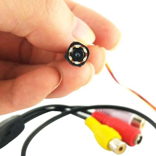 VERYSMART Mini CCTV Camera Home Security Surveillance Camera Video Audio Camera 700TVL CMOS Sensor 6pcs 940nm IR Night Vision