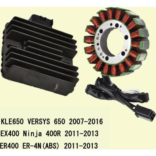 Voltage Regulator Rectifier+Generator Stator Coil For Kawasaki KLE650 KLE 650 VERSYS 650 VERSYS650 07-2016 ER-6N ER6N 2009-2011