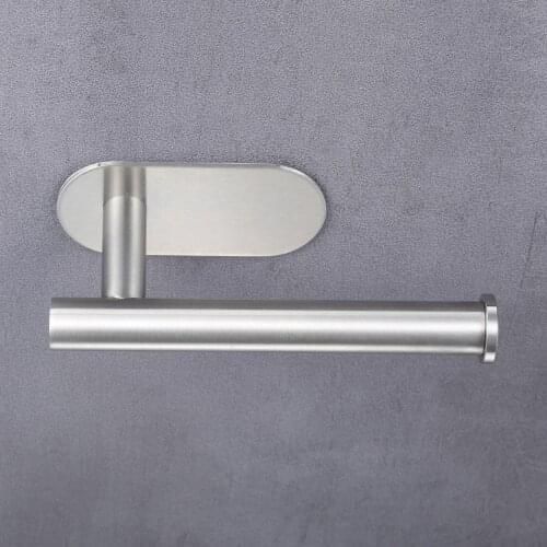 Stainless Steel Bathroom Tissue Towel Accessories Rack Holders Wall Mount Toilet Paper Holder Kitchen Roll Paper Accessory