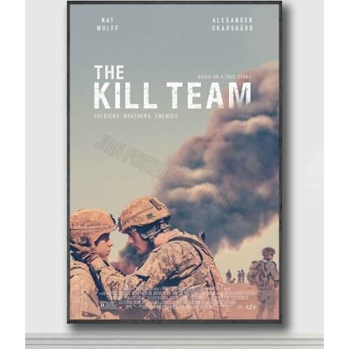 NJ187 The Kill Team Movie 1 Silk Posters and Prints wall art Art Poster Home Decor