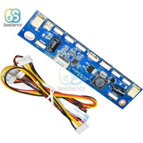 Backlight LED Inverter Constant Current Driver Board Multifunction 12 Connecters LED Strip Tester DC 10-26V