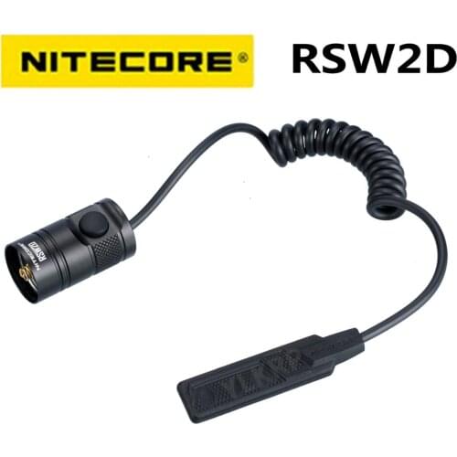 Portable Lighting Accessories Nitecore RSW2D Remote Switch for Flashlights MH12GTS & P12GTS & MH25GTS