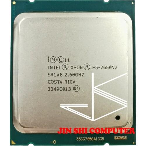 Intel Xeon E5 2650 V2 Processor 8 CORE 2.6GHz 20M 95W SR1A8 CPU