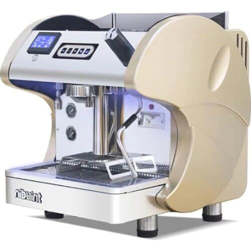 Commercial Semi-automatic Coffee Machine Professional Italian Single-head Coffee Grinder Pump Steam-type Coffee Maker NB-7