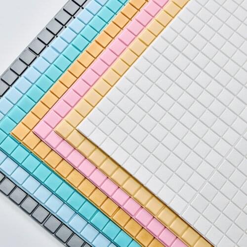 3D Self adhesive pe foam wall sticker Waterproof Wallpapers Mural home Decor Background Living Room Bedroom Decorative Stickers