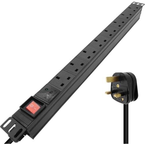 13A UK 8 AC power surge protector extension board British regulatory plug adapter SPD Lightning protection