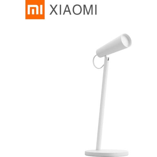 XIAOMI MIJIA Mi LED Table Lamp USB Charging Read Desk Lamp Study Office Table Light Portable Bedside Night Light 120 Rotation