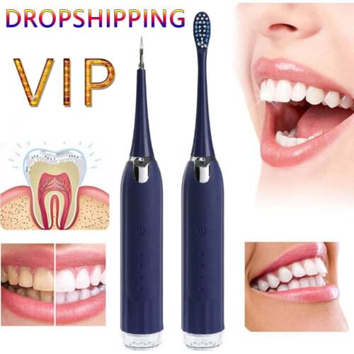 Sonic Electric Toothbrush Smoke Tartar Cleaner Oral Hygiene Portable Dental Scaler Teeth Whitening Removal Stains Dentist Head