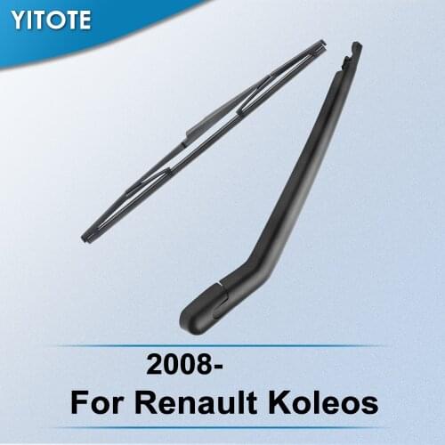 YITOTE Rear Wiper & Arm for Renault Koleos 2008 2009 2010 2011 2012 2013 2014 2015 2016 2017