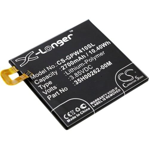 Cameron Sino Mobile SmartPhone Replacement Li-Polymer Battery 2700mAh For 35H00262-00M Alcatel B2PW4100, Nexus S1, Free Tools