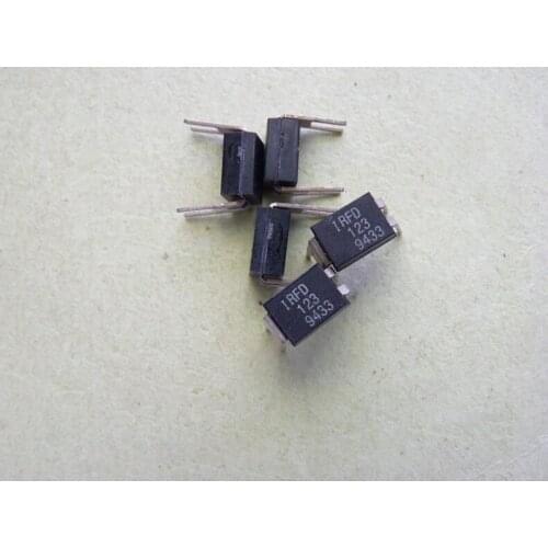 10pcs/Lot IRFD123 FD123 DIP-4 In Stock