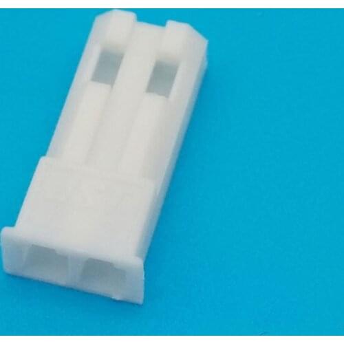 500/1000/2000PCS SYP JST 2.54mm Red/Black/White 2PIN Connectors Male Socket Plastic Shell Housing