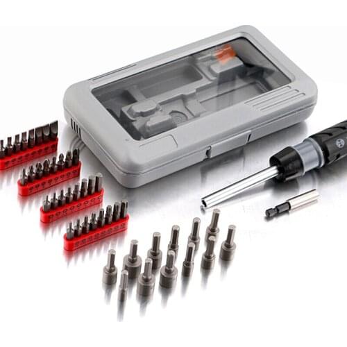 Bosch 46-piece Ratchet Hexagon Socket Phillips Screwdriver Combination Tool Set Multi-Function Chrome Vanadium Steel Forging