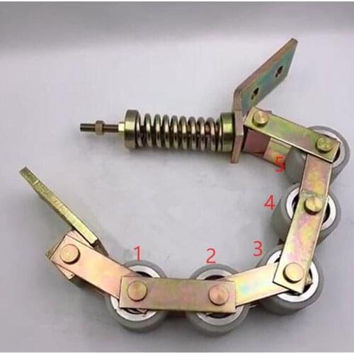 Escalator pressure chain 5 rollers