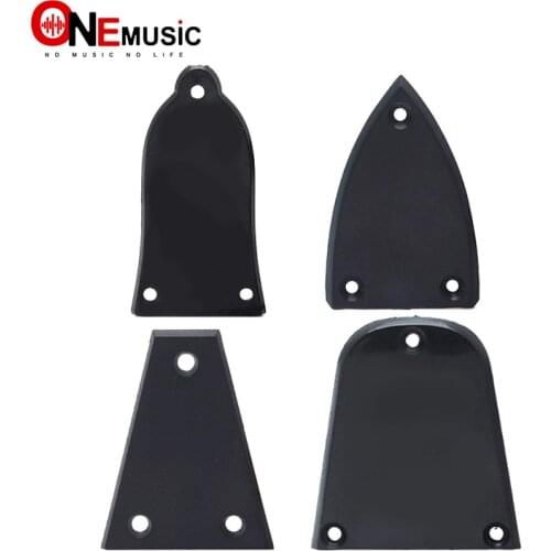 Black Plastic Truss Rod Cover For Acoustic Electric Bass Guitar