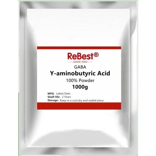 Best 100% Pure Y-aminobutyric Acid Powder,High Quality GABA Powder