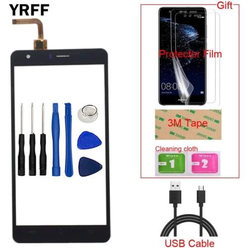 YRFF Moible Phone Touch Screen For BQ BQ-5503 BQ 5503 Nice 2 TouchScreen Touch Screen Digitizer Panel Glass Sensor Tools Gift