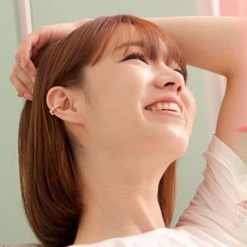 Fashion C Ear Cuffs Ear Cuff Clip Earrings For Women No Piercing Fake Cartilage Earring