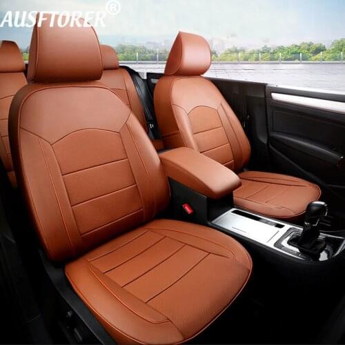 Genuine Leather & Leatherette Seat Cover for Toyota SIENNA LE Covers Seat Cars Supports 7 & 8 Seats Protectors Styling 2004-2020