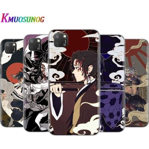 Transparent Cover Demon Slayer Animation For Honor 9 9S 9A 9C 9X 9N 9i V9 10 10i 10X X10 Lite Pro Shockproof Phone Case