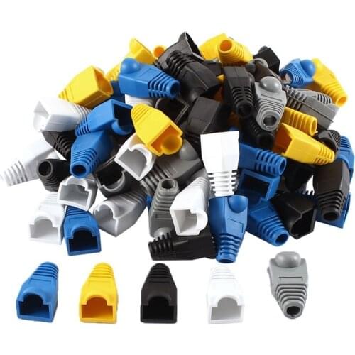 RJ45 Boot for Cat5e Cat6 Patch Cable networking boot cover rubber cap