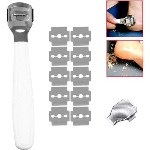 OcioDual caliper cutter dures with 10 blades and brush head cutters White con10 metal lime scraper handle