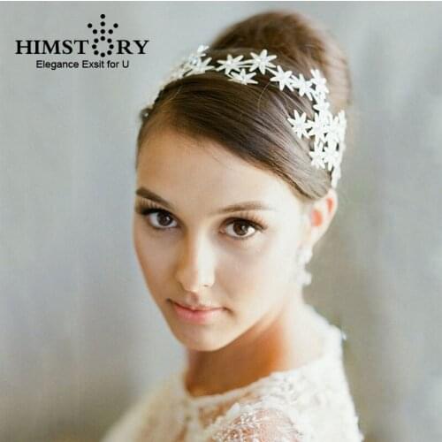 Soft Chain Long Rhinestone Star Tiaras Crown Hairband Vintage Crysta Silver/Rose Gold Bridal Tiara Wedding Hair Accessories