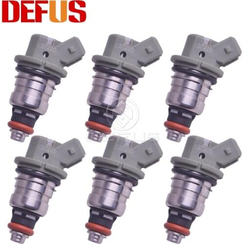 DEFUS 6pcs Fuel Injector Bico 35310-37200 For Hyundai NF SONATA CARENSE 14-18 Engine Nozzel Injection Valve 3531037200