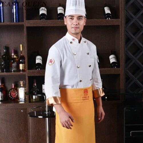 Chef uniform jacket Restaurant Hotel Kitchen Chef Wear Coats Jacket Food Service Restauant Chef Uniform Double Breasted NN0053
