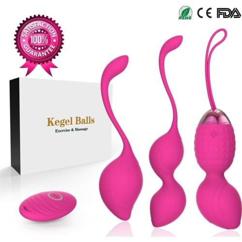 Remote Control Vibrator Kegel Balls Bullet Mini Vibrator Vagina Balls Vaginal Chinese Balls Ben Wa Balls Kegel Simulator G Spot