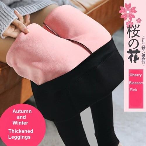 High Quality Maternity Leggings Warm Trousers Plus Pink Velvet Clothes Pregnancy Pants For Pregnant Women Thickened Leggings