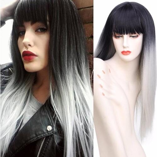 YXCHERISHAIR Long Synthetic Wigs
