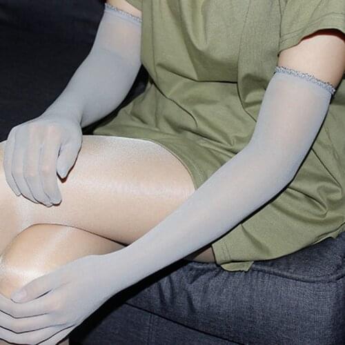 1 pair Sexy Ladies Sheer Seamless Long Gloves Affordable Bridal Pantyhose Tights Stockings Stretchy Bridal Gloves New Arrive Fre
