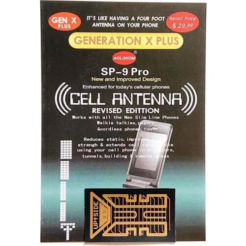 1 pcs Universal Stickers-Signal Booster Portable Cell Phone Signal Extender Amplifier for Outdoor Mobile Antenna Enhancement