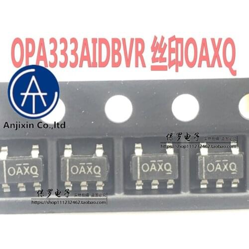10pcs 100% orginal new real stock Operational amplifier OPA333AIDBVR OPA333 Screen printing OAXQ SOT23-5