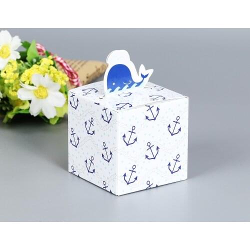10Pcs Kraft Paper Square Shape Candy Box DIY Carfts Love Birthday Gifts Boxes Wedding Favor Christmas Home Partys Supplies