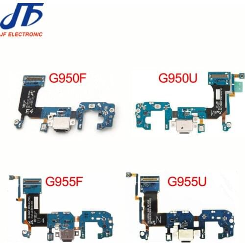 10Pcs charger charging connector usb dock port flex cable replacement For Samsung S8 G950F / G950U S8 plus G955F / G955U Ribbon